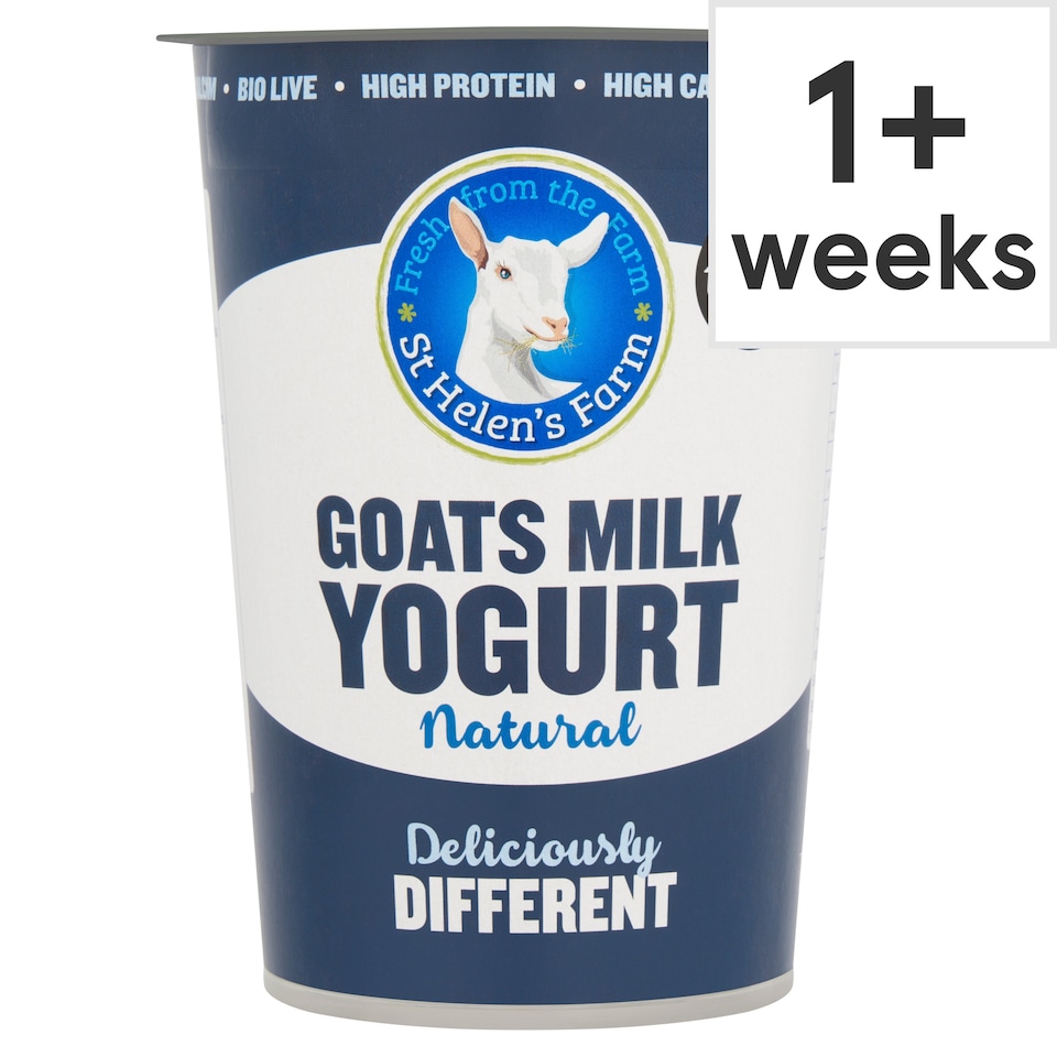 image 1 of St Helen's Farm Natural Goats Milk Yogurt 450G