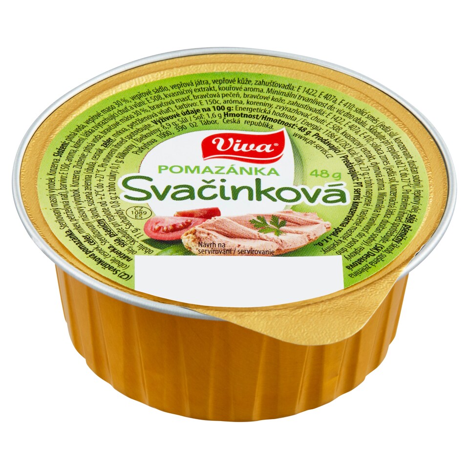 Obrázek 1 pro produkt Viva Svačinková pomazánka 48g