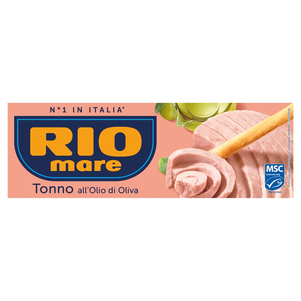 Rio Mare Tuna in Olive Oil MSC 3x80g