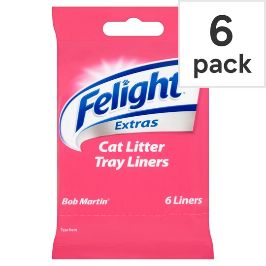 Bob Martin 6 Cat Litter Tray Liners Tesco Groceries