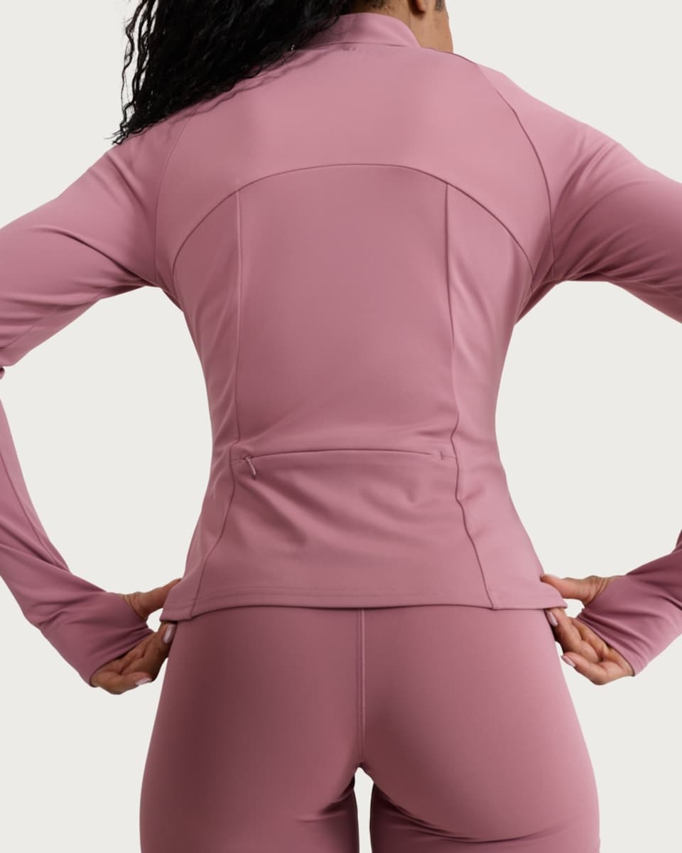 image 1 of F&F Active EVERYHOUR Zip Up Jacket in Pink