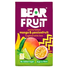 BEAR Fruit Dried Mango & Passion Fruit 85g