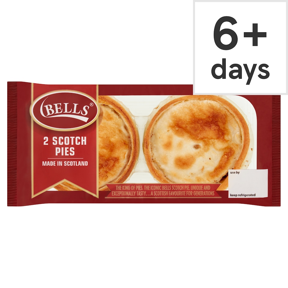 Bells Scotch Pies 2 Pack