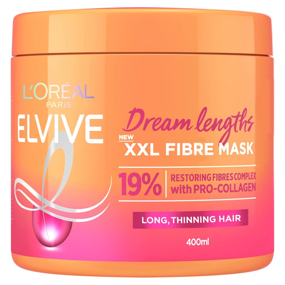 image 1 of L'Oreal Elvive Dream Lengths XXL Fibre Mask 400ml
