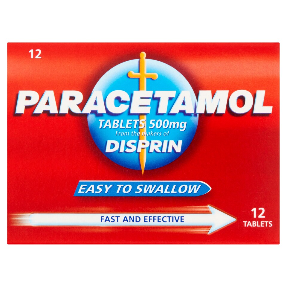 Disprin Paracetamol Tablets 12 Pack