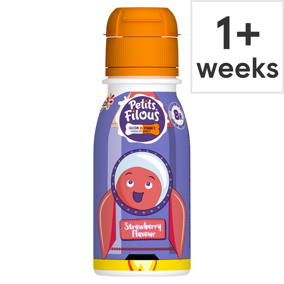 image 1 of Petits Filous Kids Yoghurt Drink - Strawberry Flavour 100g