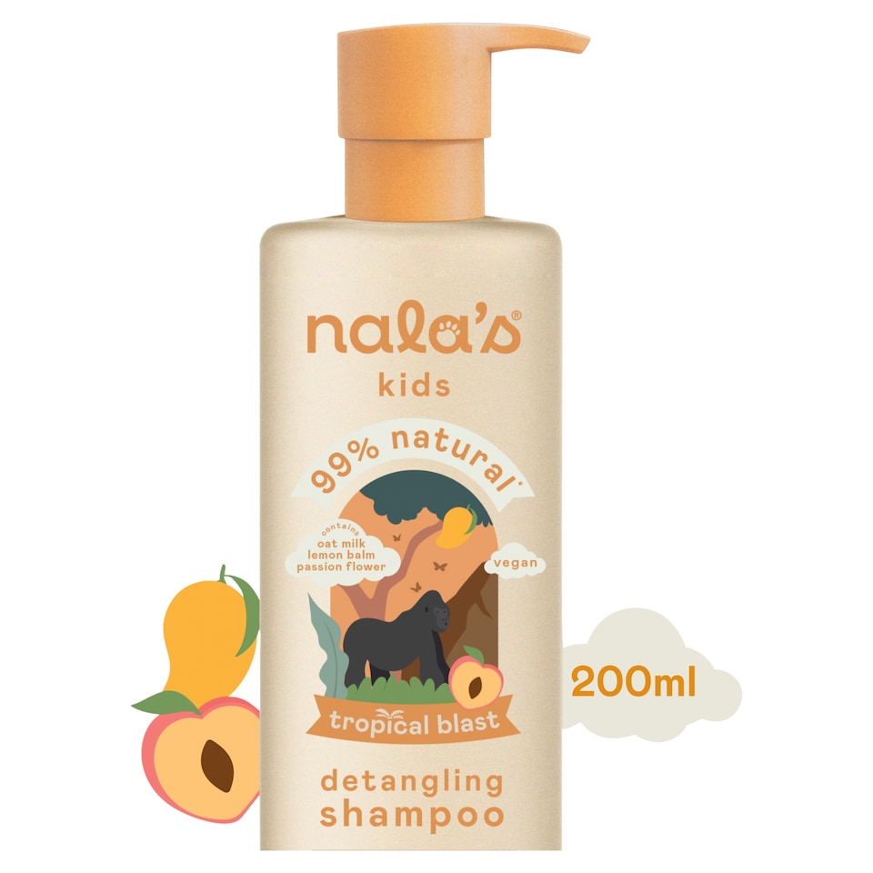 image 1 of Nala's Kids Detangling Shampoo Tropical Blast 200ml