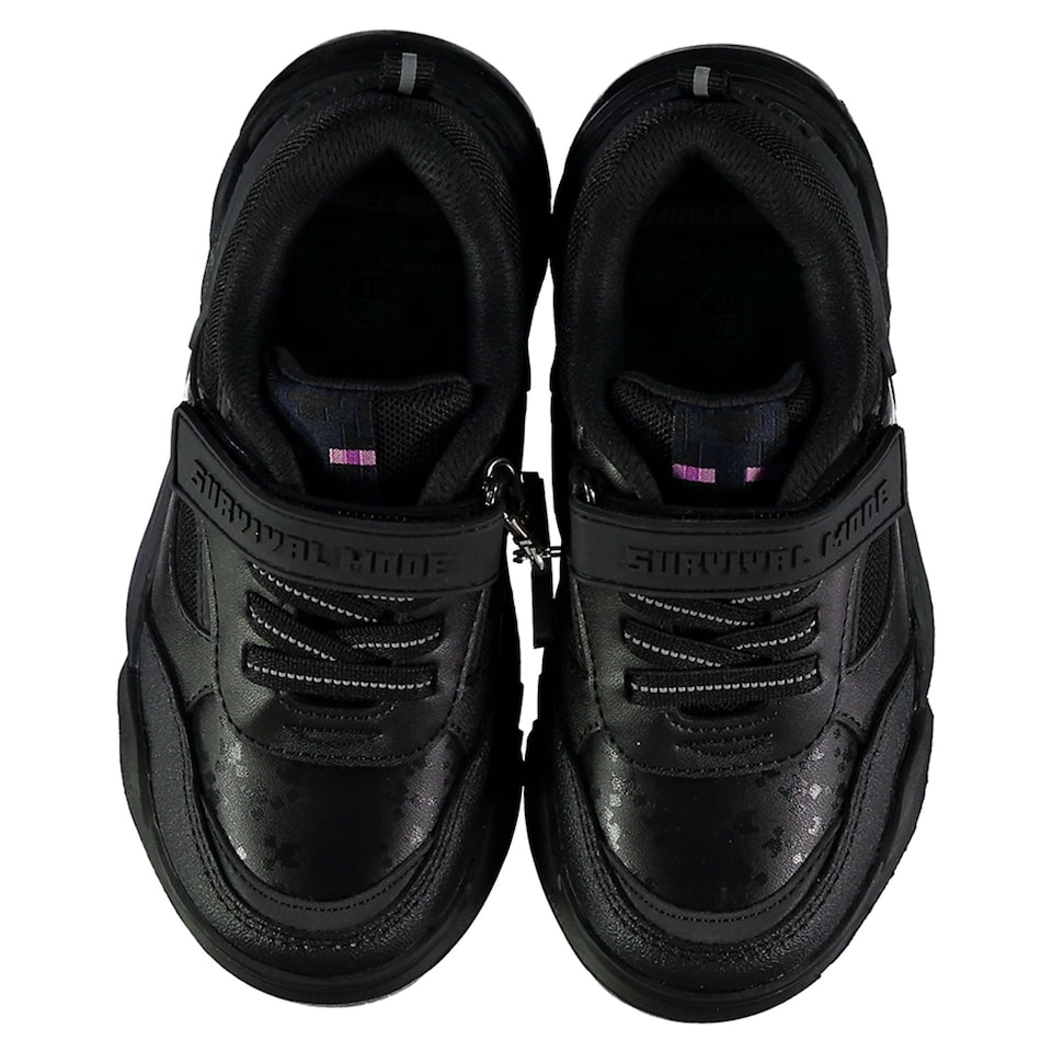 Minecraft School Trainers in Black