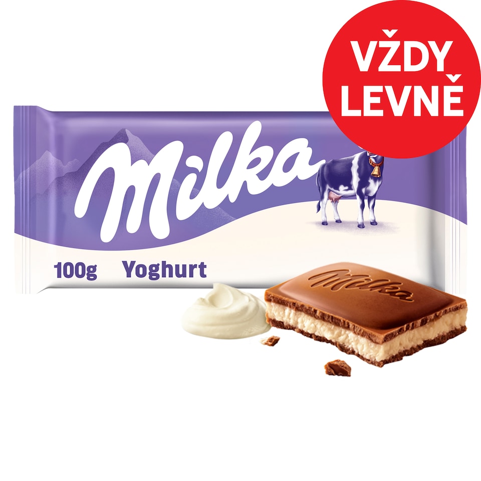 Milka čokoláda Jogurtová mléčná 100g