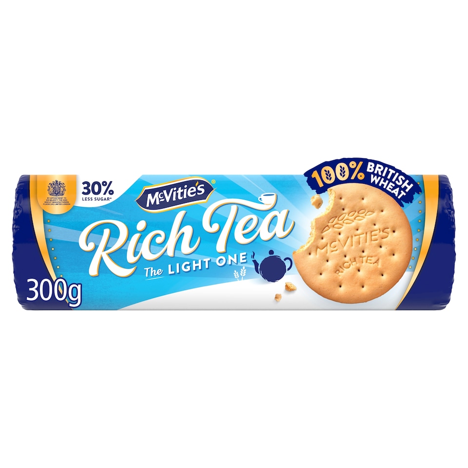 McVities Rich Tea The Light One Biscuits 300g