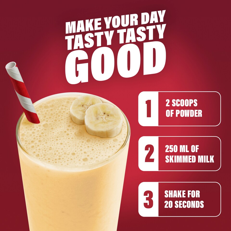 image 1 of SlimFast Meal Replacement Shake Powder - Banana 438g