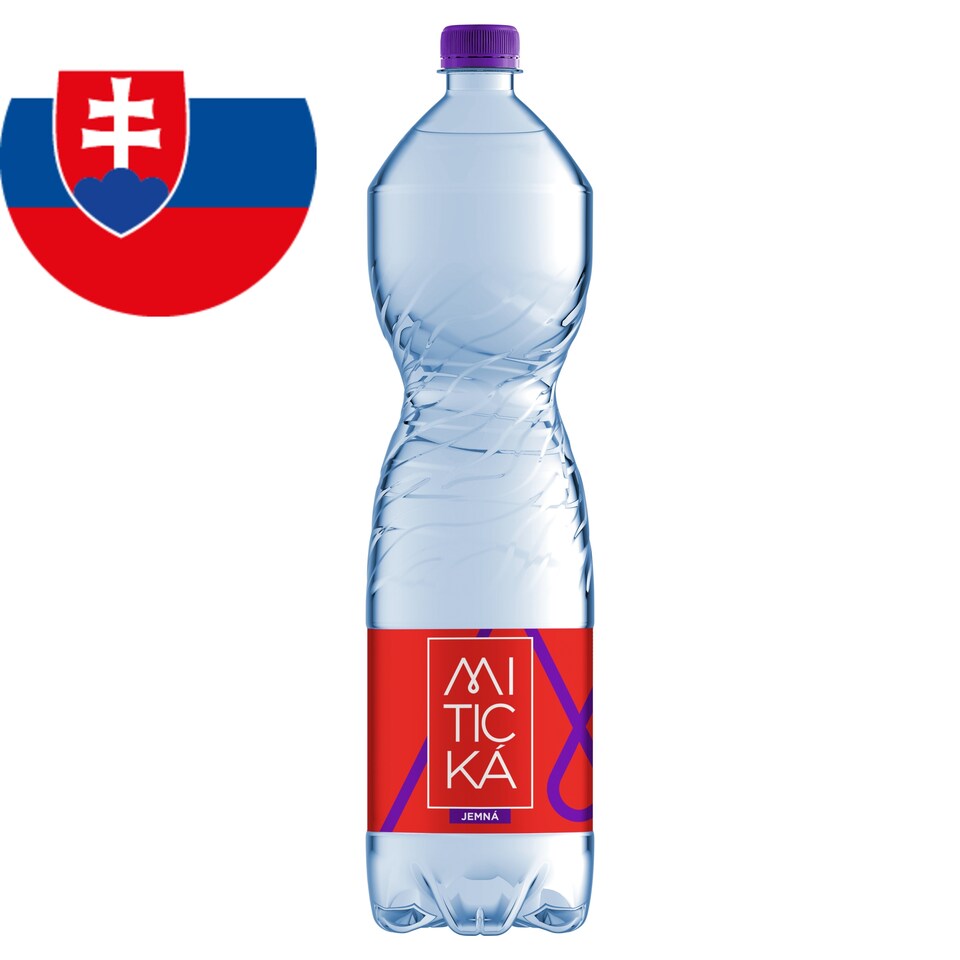 Mitická Prírodná minerálna voda jemne perlivá 1,5 l