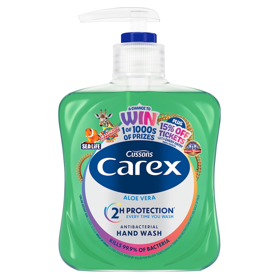 Carex Handwash Aloe Vera 250Ml