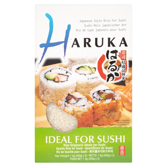 Haruka Japanese Style Rice For Sushi 500g Tesco Groceries