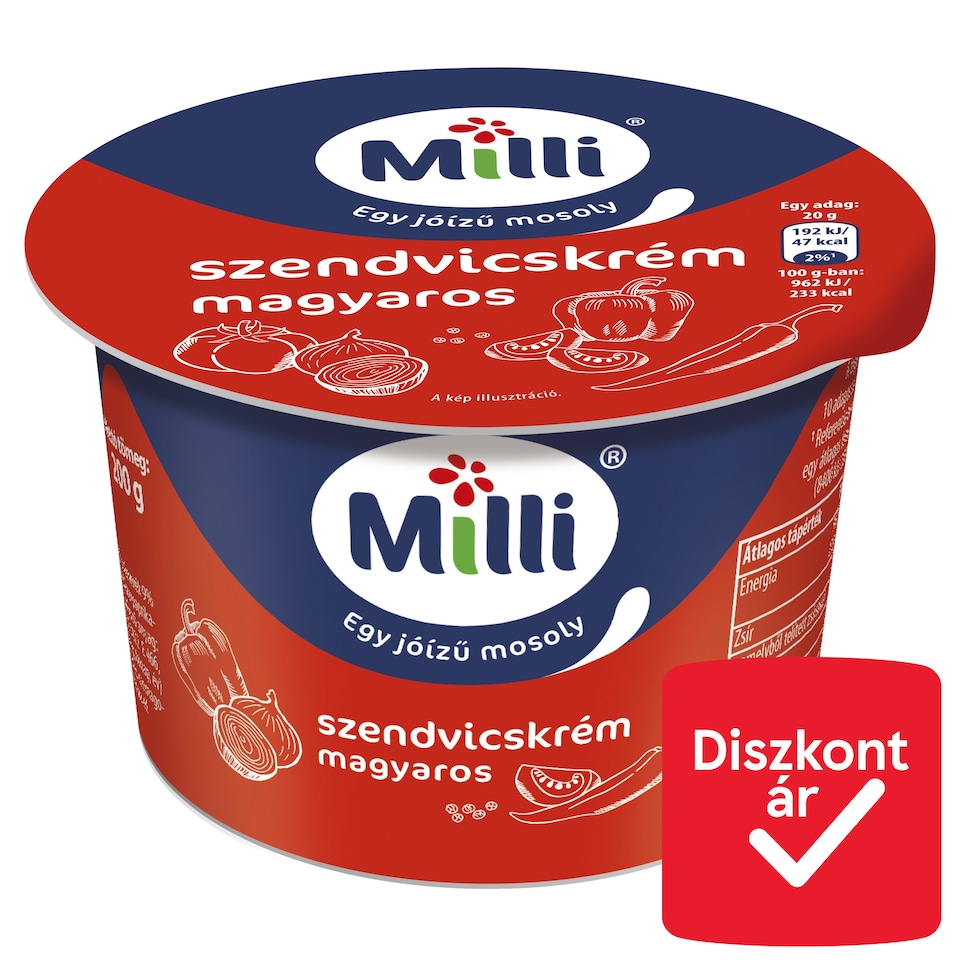 Milli Hungarian Style Sandwich Cream 200 g