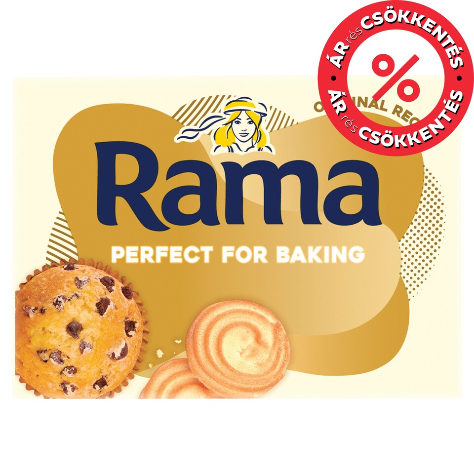 Rama 70% zsírtartalmú margarin 250 g  1. kép