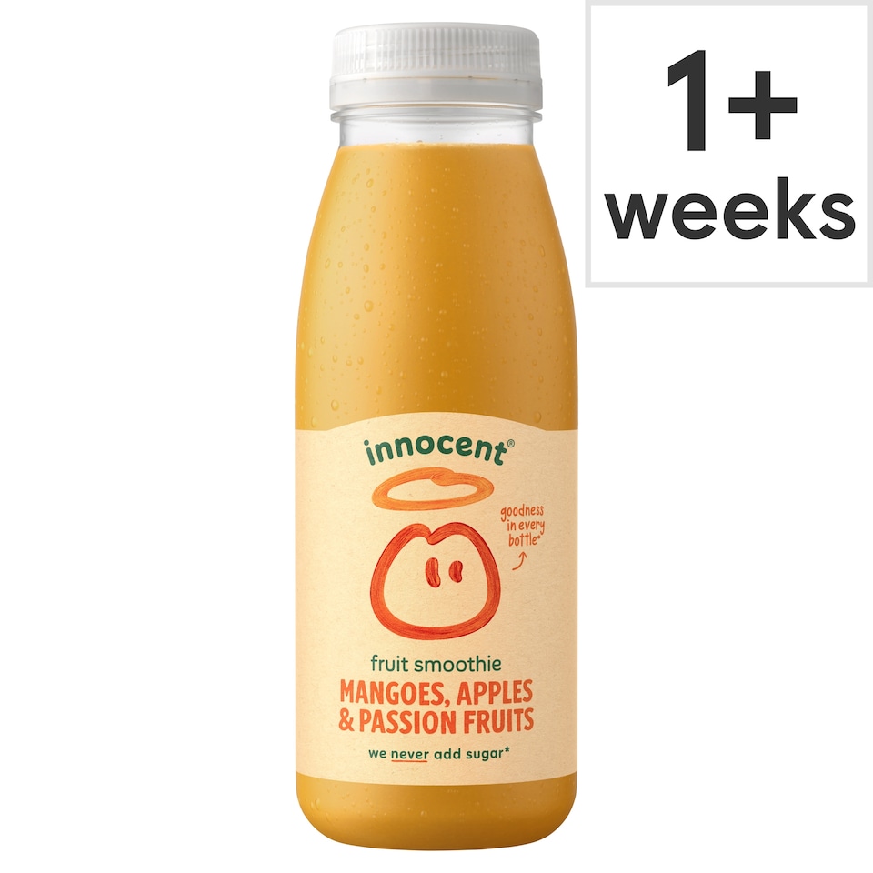 image 1 of Innocent Smoothie Mangoes Passion Fruits & Apples 250ml