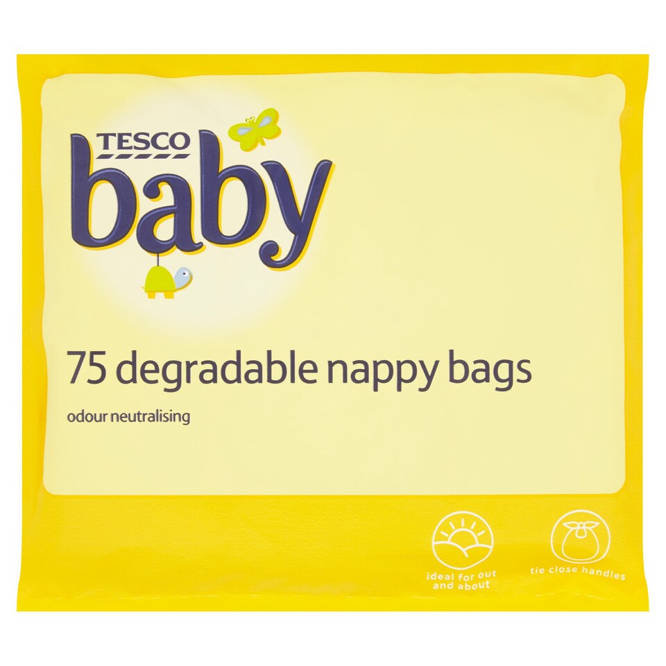Tesco My Baby's Nappy Bags 75