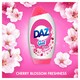 image 4 of Daz Washing Liquid Gel Whites & Colours Cherry Blossom 40 washes 1400ml