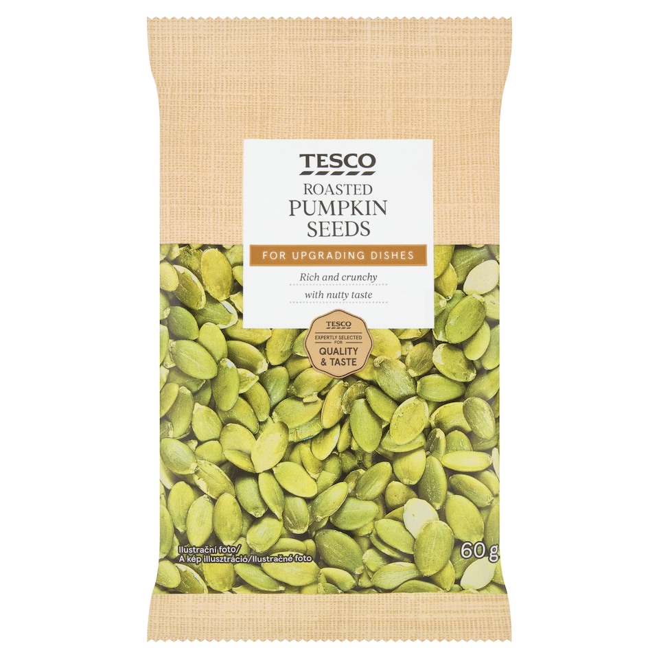 Tesco Roasted Pumpkin Seeds 60g