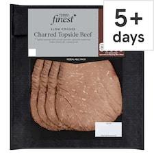 Tesco Finest Topside of Beef - Charred 90g