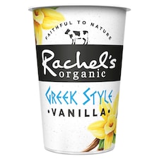Rachel's Organic Greek Style Vanilla Yogurt 450G