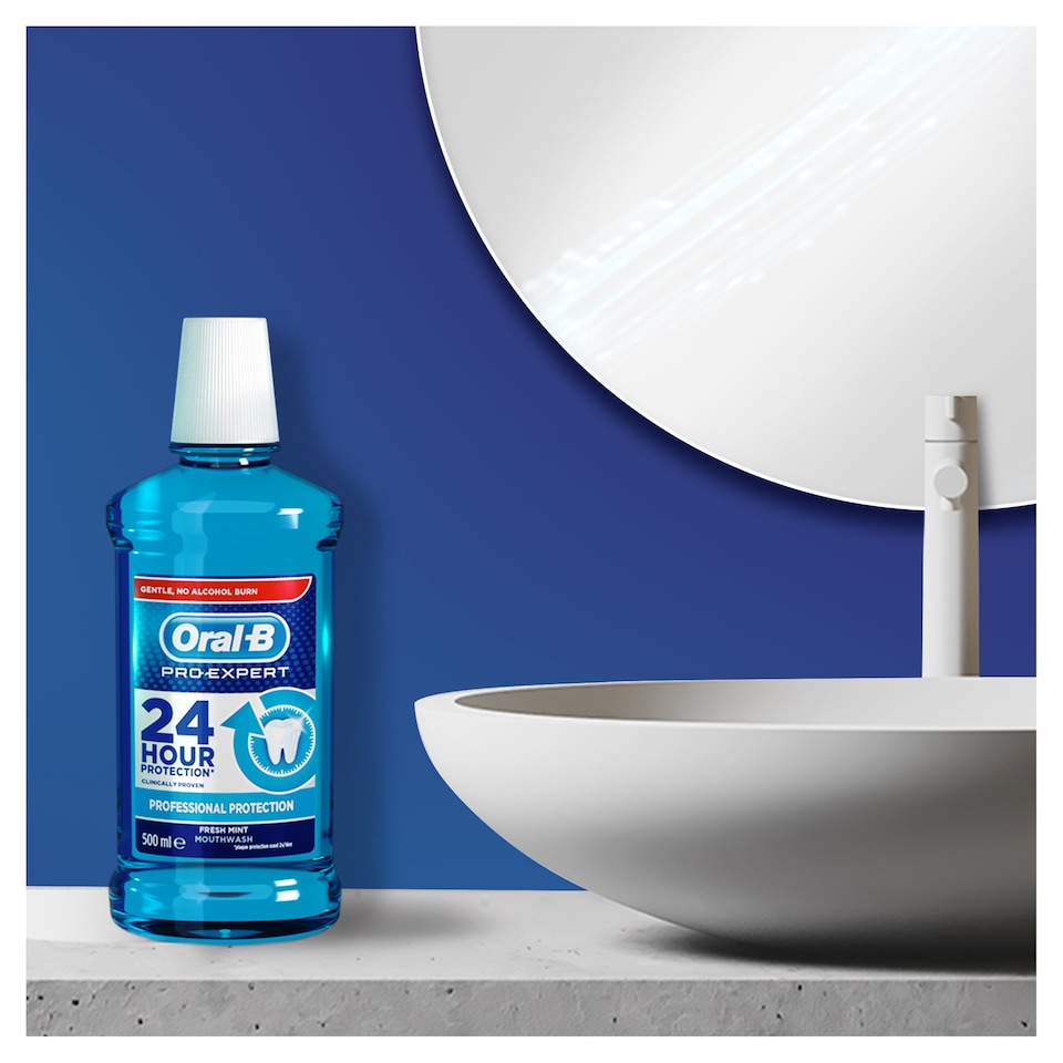 image 1 of Oral-B Pro-Expert Professional Protection Mouthwash 500ml