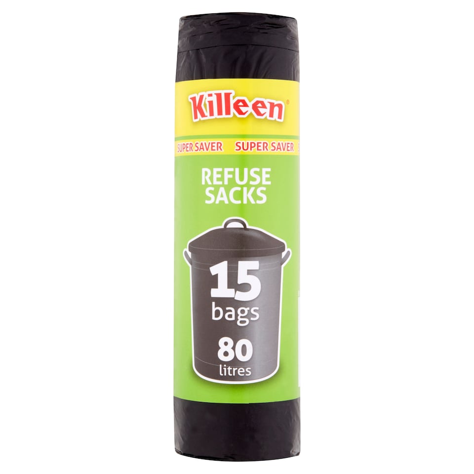 Killen Super Savers 15 Refuse Sacks