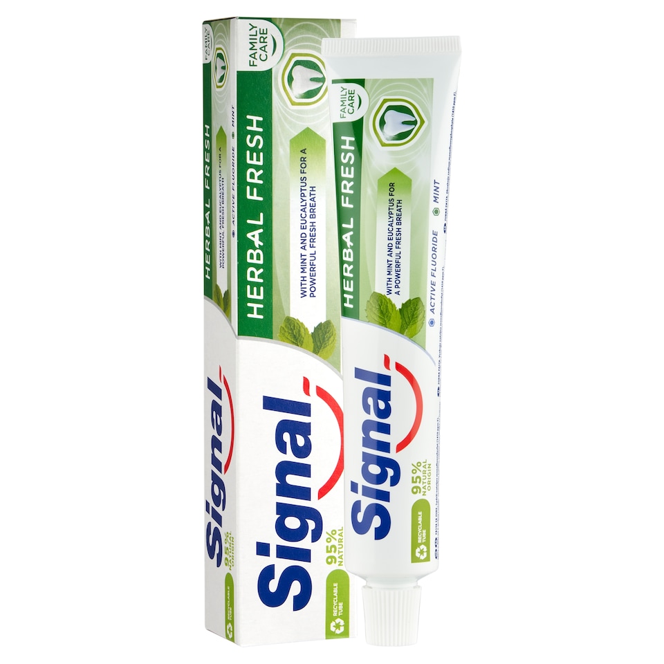 image 1 of Signal Herbal Fresh Toothpaste 75ml