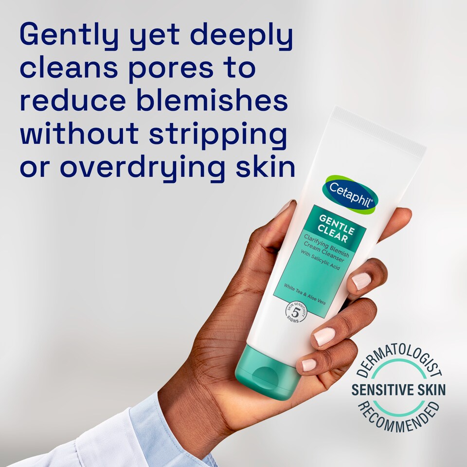 image 1 of Cetaphil Gentle Clear Clarifying Blemish Cleanser 124ml