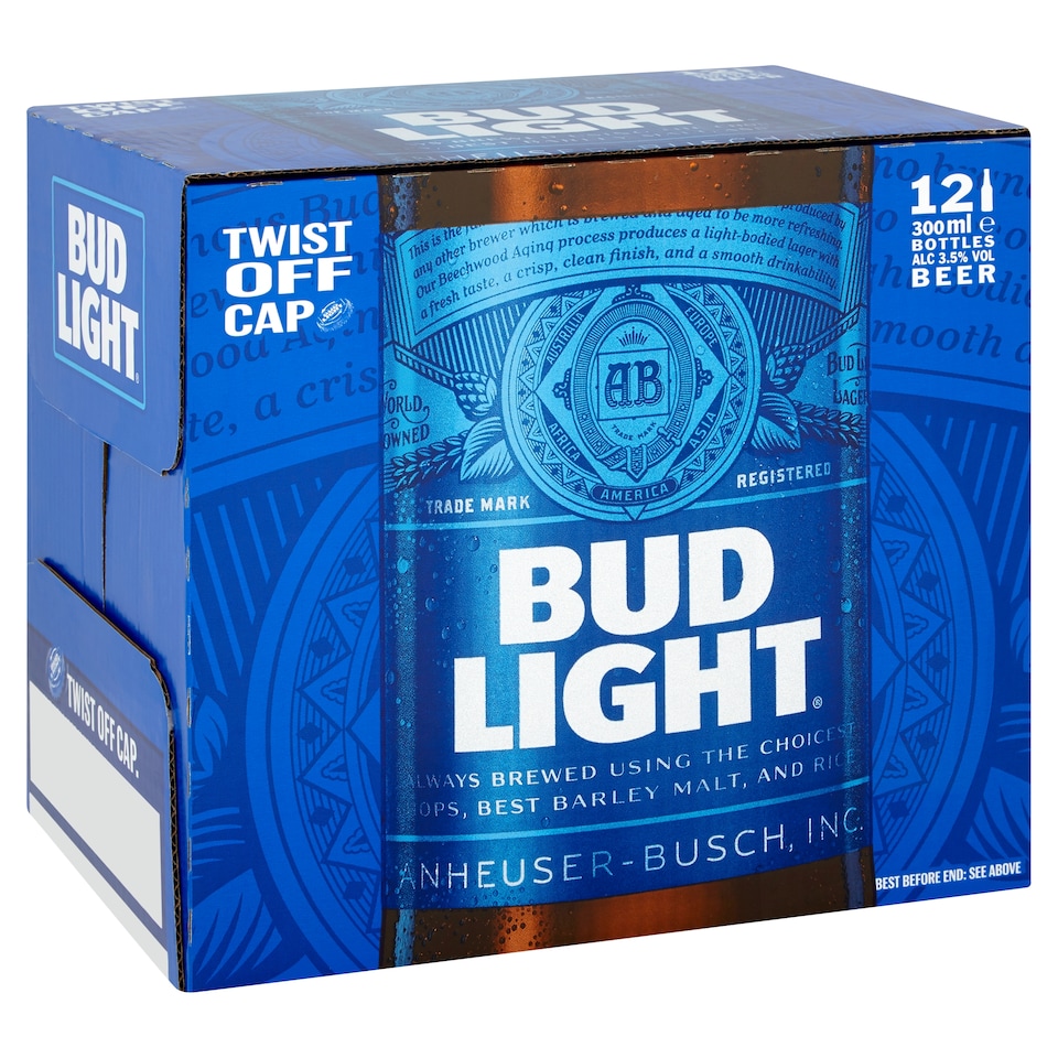 Bud Light 12 X 300Ml