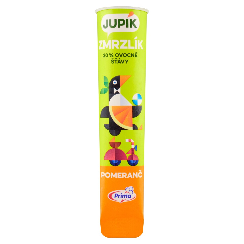 Obrázek 1 pro produkt Prima Jupík Zmrzlík pomeranč 115ml