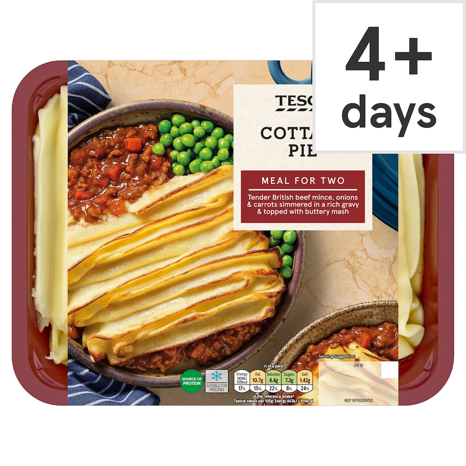 Tesco Cottage Pie 750G