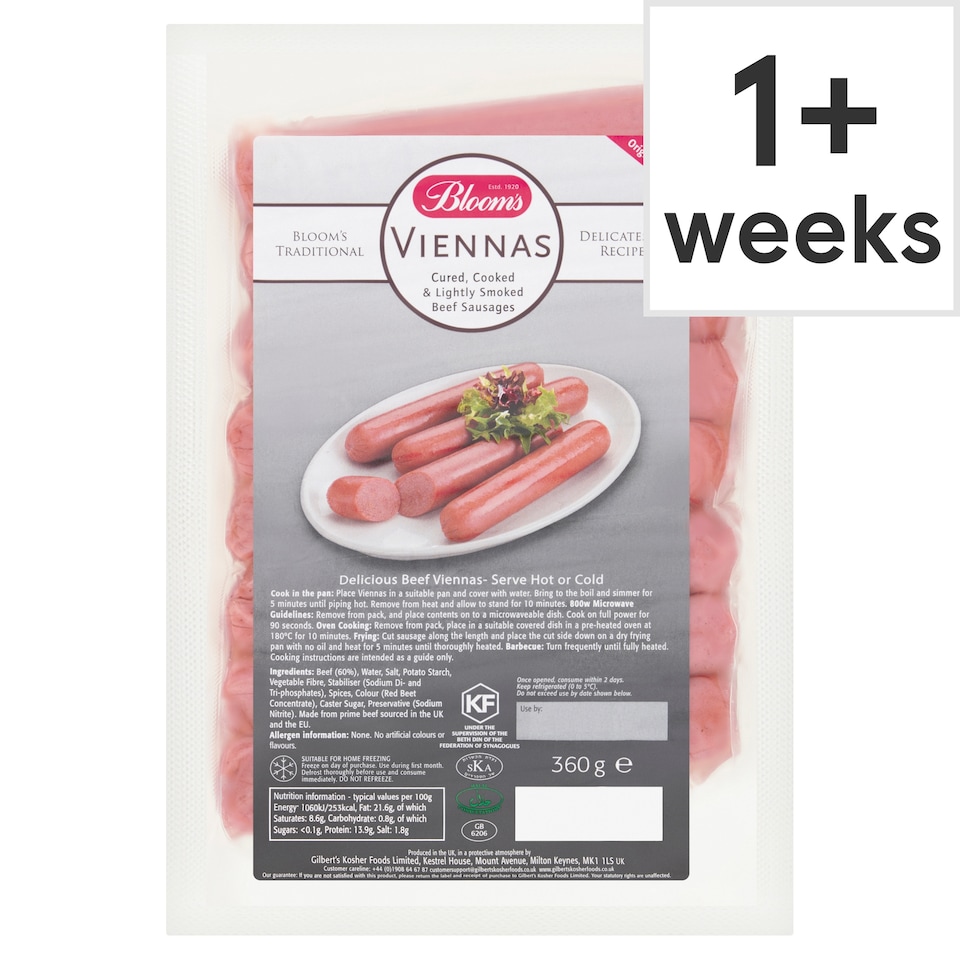 Blooms Smoked Viennas 360G