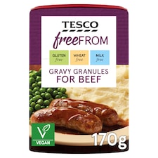 Tesco Free From Gravy Granules For Beef 170g