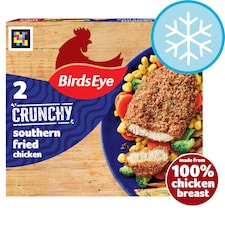 Birds Eye 2 Southern Fried Breaded Chicken Breast Steaks 180g