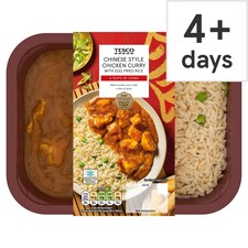 Chopstix Noodle Bar Chinese Style Chicken Curry with Egg Fried Rice 400g
