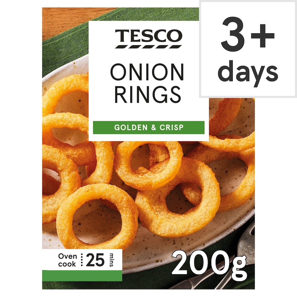 Tesco Onion Rings 200g