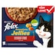 image 1 of Felix Sensations Jellies Pouches for Cats Beef, Chicken, Duck, Lamb in Jelly 24 x 85g