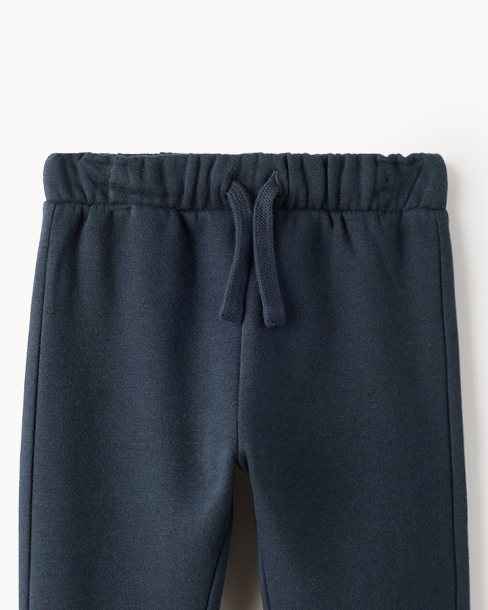 image 1 of Christmas Baby Cotton Rich Lapland Sweatshirt and Joggers Set in Navy