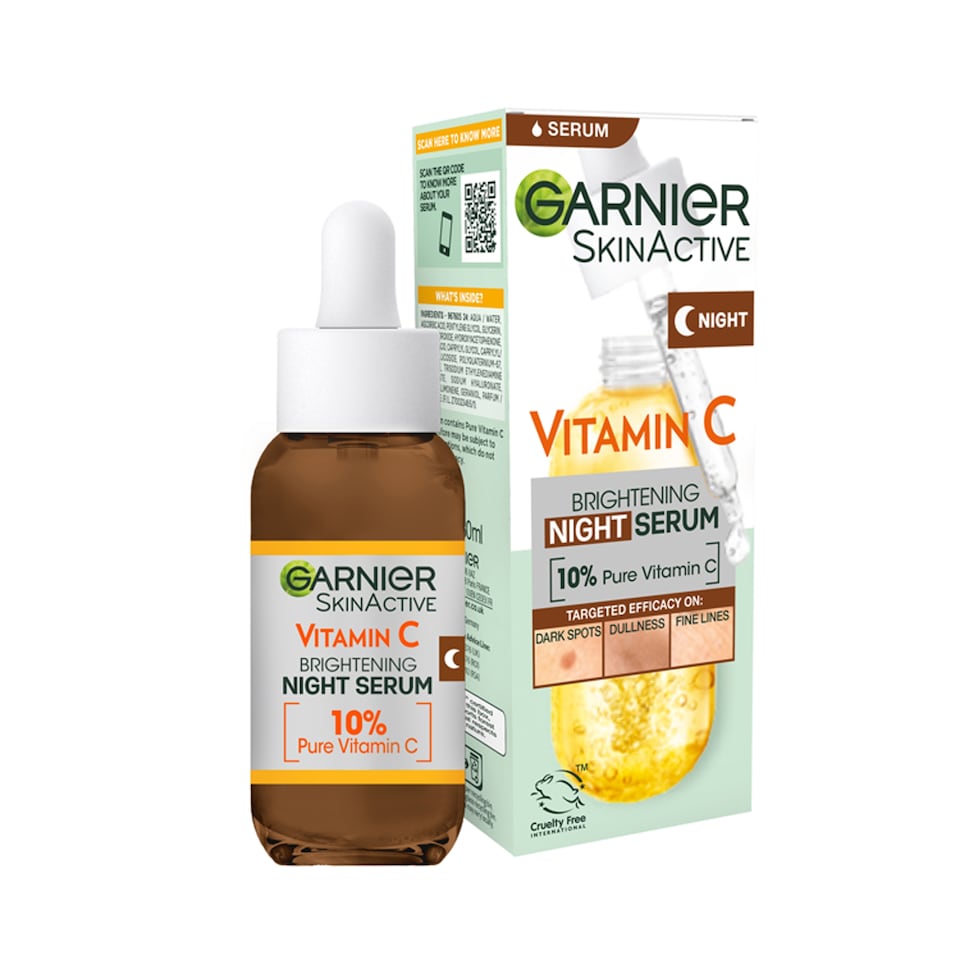 image 1 of Garnier Skin Active Vitamin C Night Serum 30ml