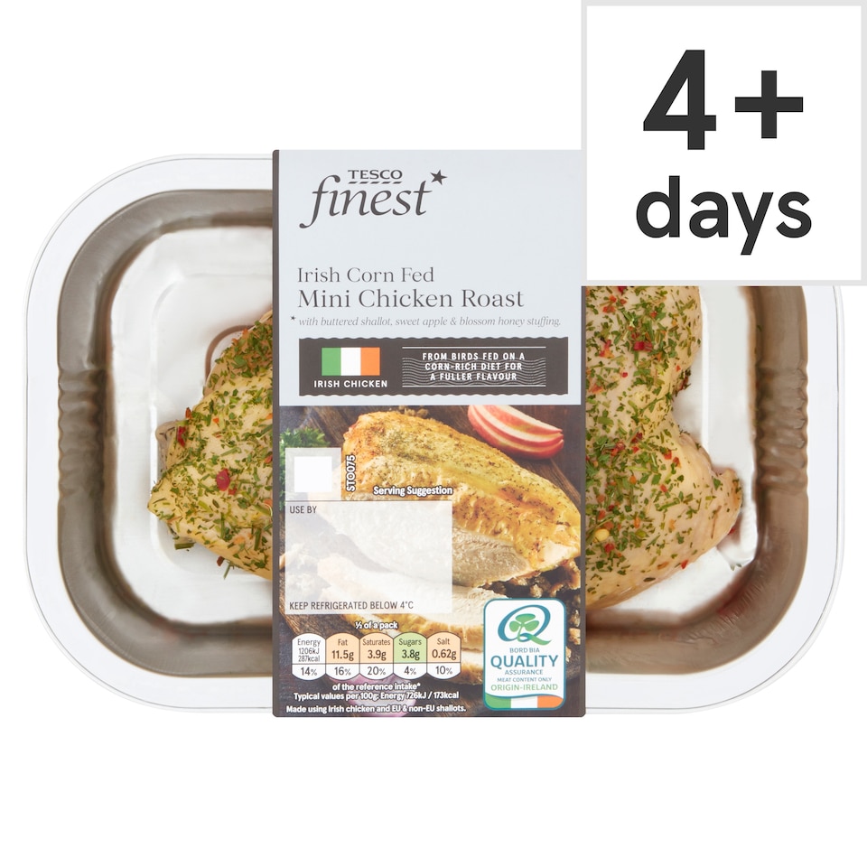 Tesco Finest Irish Mini Chicken Roast 445G