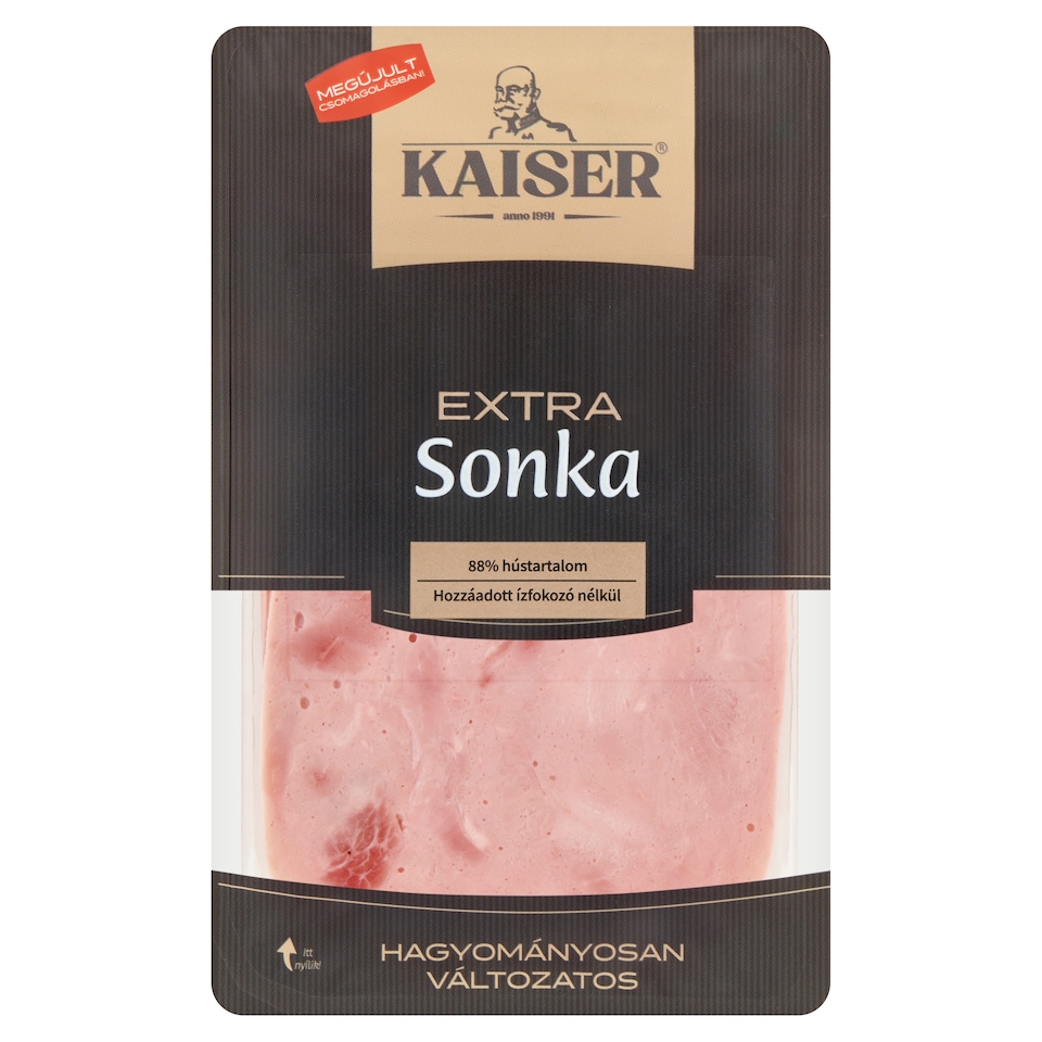 Kaiser szeletelt extra sonka 75 g  1. kép