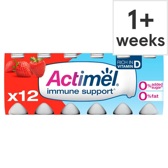 image 1 of Actimel Strawberry 00% 100G