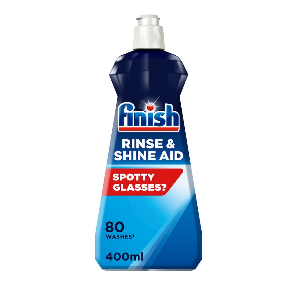 Finish Dishwasher Rinse & Shine Aid 400ml