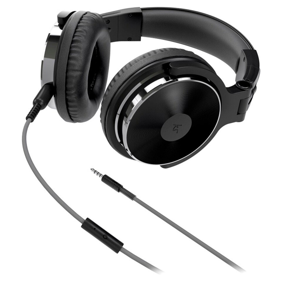 Kitsound Dj On Ear Headphones Black