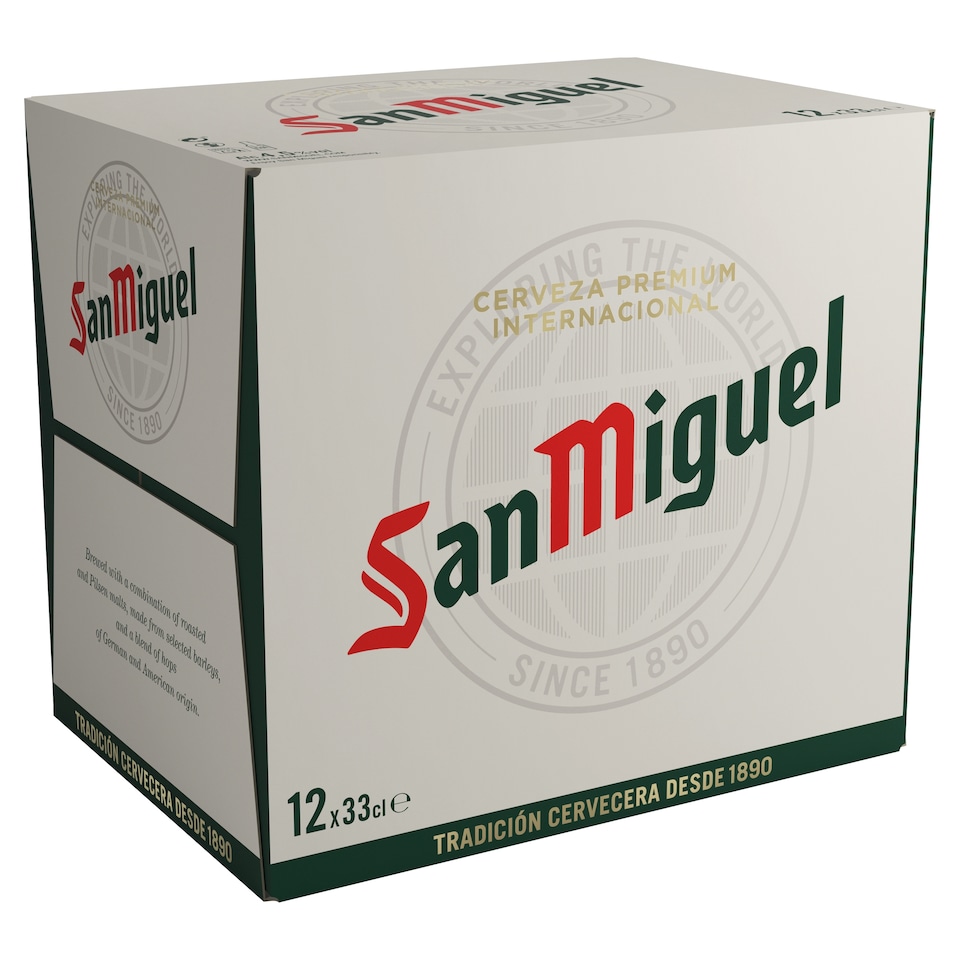 San Miguel Premium Lager 12X33cl