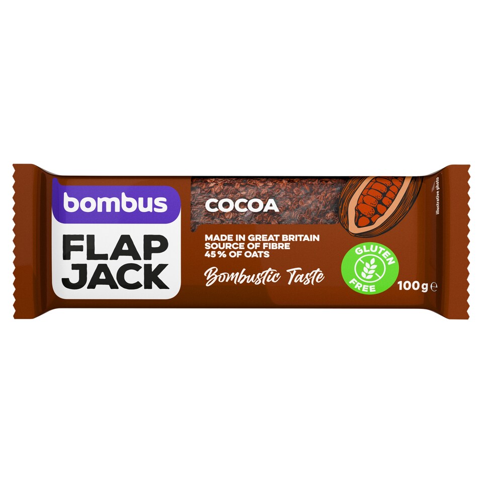Bombus Flapjack Gluten Free Cocoa 100 g