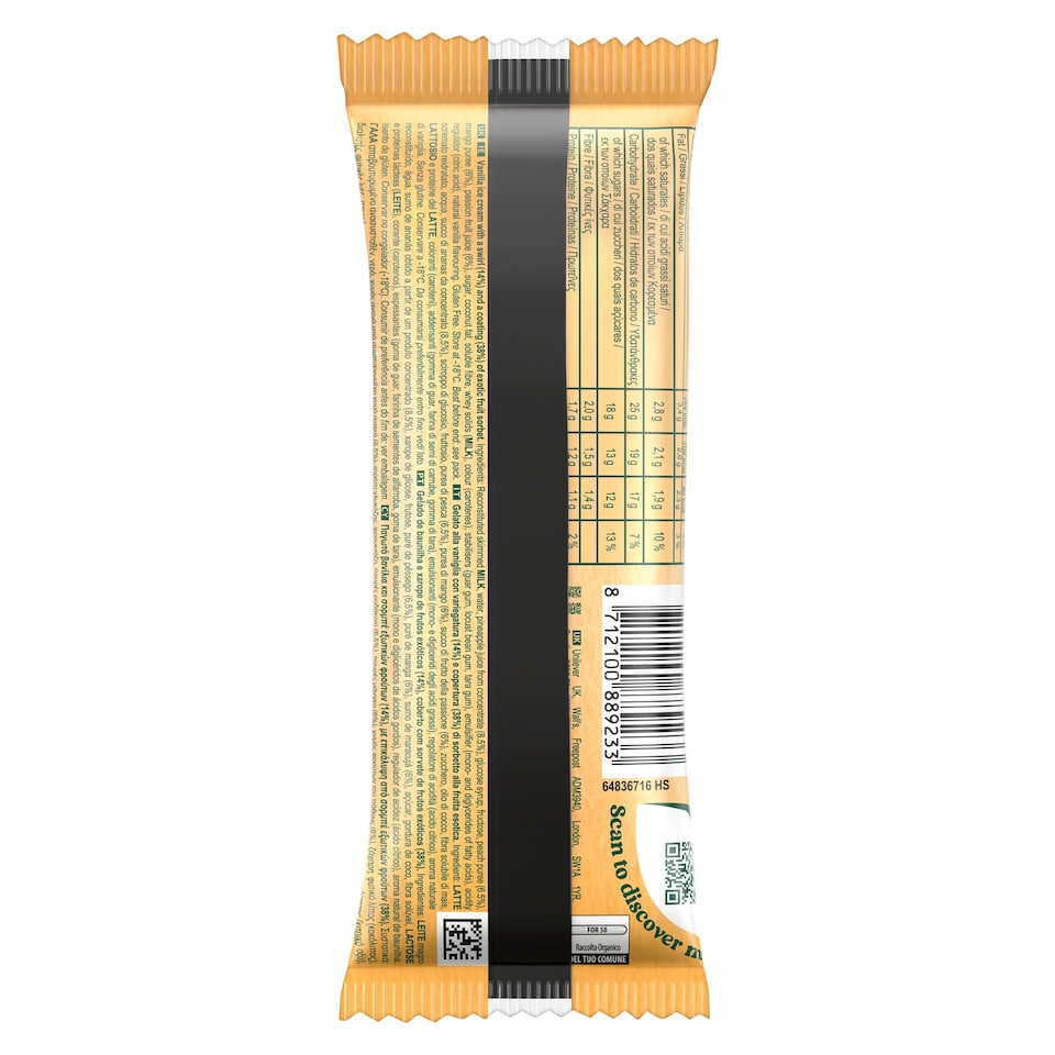 image 1 of Solero Exotic Ice Cream 90Ml