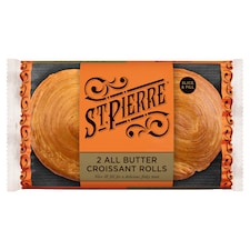St Pierre 2 All Butter Croissant Rolls
